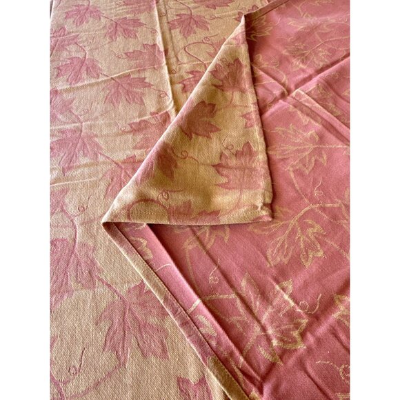 Maple Leaf Autumn Fall Harvest Tablecloth 60" x 84" Rustic - Picture 4 of 6